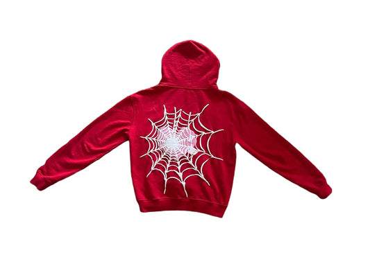 RED BK 777 HOODIE